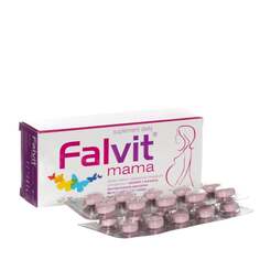 Valeant, Фалвит Мама, набор витаминов и минералов, 30 таблеток