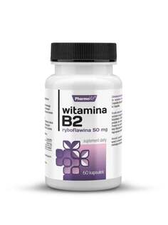 Витамин В2 Pharmovit, биологически активная добавка, 60 капсул.