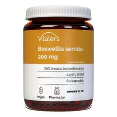 Vitaler&apos;s, Босвеллия Серрата (индийский ладан) 200 мг, 60 капсул. Vitalers