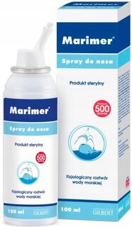 Маример, Изотонический спрей для носа, морская вода, 100 мл Glenmark ГЛЕНМАРК