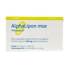 Доктор Enzmann, MSE альфа-липоевая кислота 200 мг, 90 капсул Mito Pharma