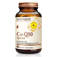 Doctor Life, Специальное органическое кокосовое масло Co-Q10 130 мг, 60 капсул