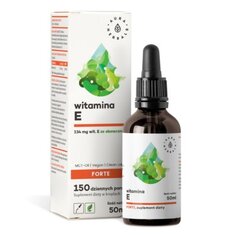 Aura Herbals, Витамин Е Форте MCT-Oil, биологически активная добавка, капли, 50 мл