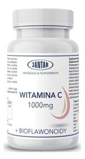 Jantar, биологически активная добавка Витамин С 1000 мг и биофлавоноиды, 90 капсул