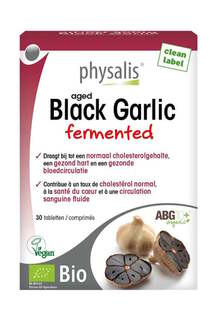 Черный ферментированный чеснок органический 30 Таблеток 28,4 г - Физалис Herbamedicus