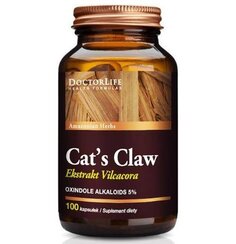 Cat&apos;s Claw, Экстракт кошачьего когтя, пищевая добавка 6000 мг, 100 капсул. Doctor Life