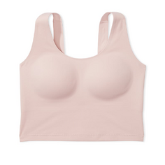 Спортивный топ Victoria&apos;s Secret Pink Unwind Stretch Longline, светло-розовый