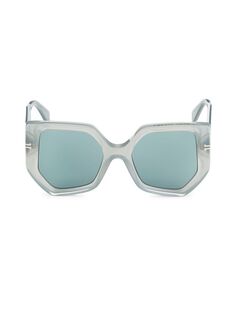 Квадратные солнцезащитные очки 52 мм Marc Jacobs, зеленый