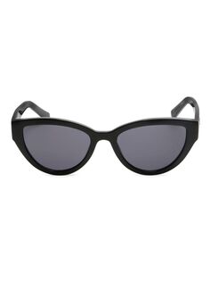 Солнцезащитные очки «кошачий глаз» 54 мм Kenneth Cole, черный