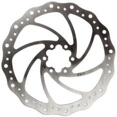 Тормозной диск с 6 крепежными винтами Elvedes SX20, серебро / серебро / серебро