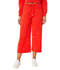 Брюки Splendid, Sundown Dylan Star Embroidered Crop Pants