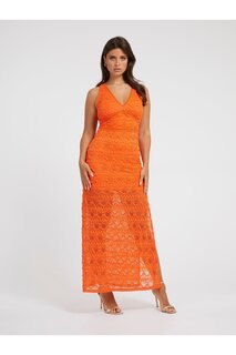 Женское платье Лиза Guess, оранжевый