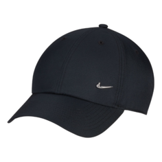 Кепка Nike Dri-FIT Club Metall-Swoosh Logo Cap &apos;Black&apos;, черный