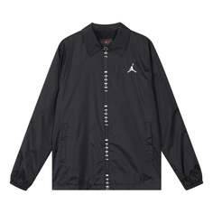 Куртка Air Jordan Essentials Woven Jacket &apos;Black&apos;, черный Nike