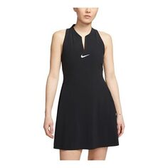 Платье (WMNS) Nike Dri-FIT Advantage Tennis Dress &apos;Black&apos;, черный