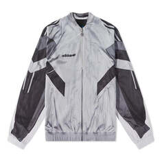 Куртка Men&apos;s adidas originals Logo Zipper Long Sleeves Jacket Gray, серый