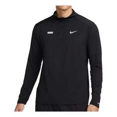 Топ Nike Element Flash Dry Fit Half Zip Running Top &apos;Black&apos;, черный