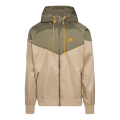 Куртка Nike Sportswear Windrunner Hooded Jacket &apos;Khaki Olive&apos;, хаки