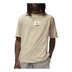 Футболка Air Jordan x Shelflife Logo T-shirt &apos;Khaki&apos;, хаки Nike