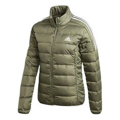 Куртка (WMNS) Adidas Essentials Down Jacket &apos;Legacy Green&apos;, зеленый