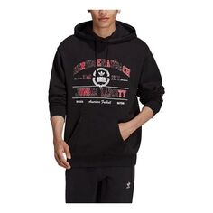 Толстовка Men&apos;s adidas originals Sports Hooded Long Sleeves Black, черный