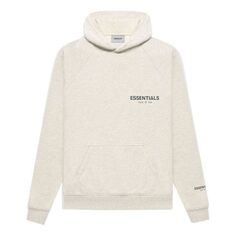 Толстовка Fear of God Essentials FW21 Core Collection Pullover Light Heather Oatmeal, цвет light heather oatmeal