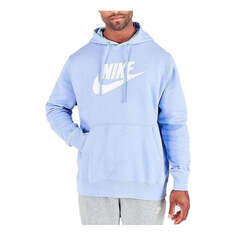 Толстовка Nike Sportswear Club Fleece Graphic Pullover Hoodie &apos;Light Marine&apos;, синий