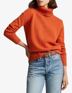 Шерстяной джемпер Ralph Lauren, оранжевый