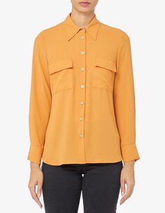 Рубашка из вискозы с карманами Elizabeth Ascot, оранжевый