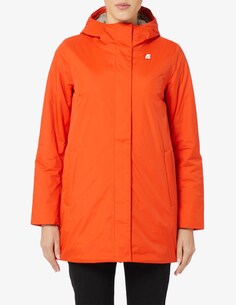 Куртка миди Sophie Marmotta K-Way, оранжевый