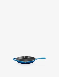 Фирменная круглая сковорода 23см Le Creuset, цвет Azure Blu