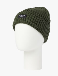 Ребристая шапка Dondup, зеленый