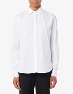 Фирменная рубашка из хлопка TOTEME, белый TotÊme