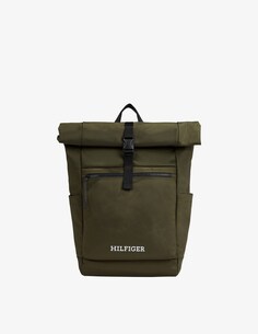 Рюкзак Monotype с откидной крышкой Tommy Hilfiger, зеленый