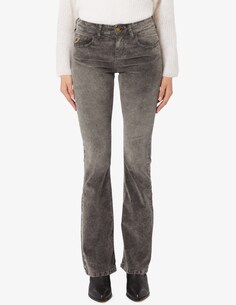 Бархатные брюки Melrose в рубчик Lois Jeans, серый