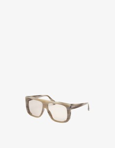Солнцезащитные очки с козырьком MM0073 Max Mara, серый