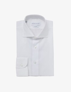 Рубашка обычная, без утюга Sartoria Italiana, белый