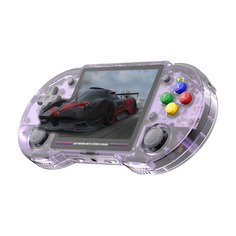 Портативная игровая консоль Anbernic RG353PS, 1 ГБ/16 ГБ, Cortex-A55 RK3566, прозрачный фиолетовый