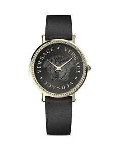 Часы V-доллар, 37 мм Versace, цвет Black