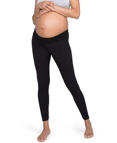 Ультрамягкие леггинсы для беременных с выпуклостями HATCH Collection, цвет Black