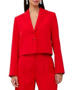 Укороченный пиджак Harry FRENCH CONNECTION, цвет Red