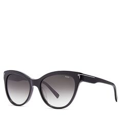 001 Солнцезащитные очки «кошачий глаз» с градиентом, 54 мм Tumi, цвет Black