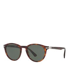 Круглые солнцезащитные очки, 52 мм Persol, цвет White