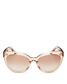 Солнцезащитные очки «кошачий глаз», 55 мм Oliver Peoples, цвет Pink