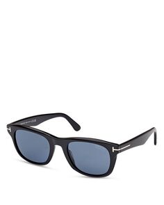 Квадратные солнцезащитные очки Kendel, 54 мм Tom Ford, цвет Black
