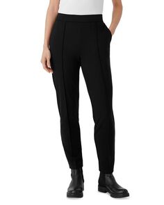 Зауженные брюки до щиколотки Eileen Fisher, цвет Black