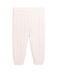 Брюки-свитеры унисекс из хлопка косой вязки — для малышей Ralph Lauren, цвет Pink