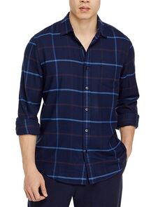 Фланелевая рубашка из твила стандартного кроя с длинными рукавами The Men&apos;s Store at Bloomingdale&apos;s, цвет Multi