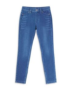Ультрамягкие джинсовые леггинсы для девочек – Big Kid HUE, цвет Blue
