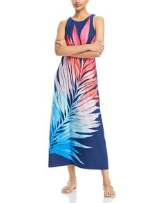 Платье Jasmina Perfectly Palm Tommy Bahama, цвет Blue